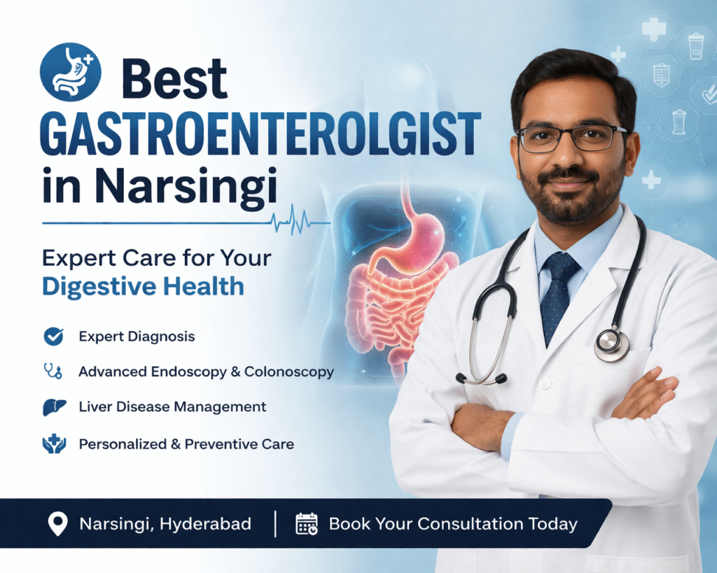 Best gastroenterologist in narsingi