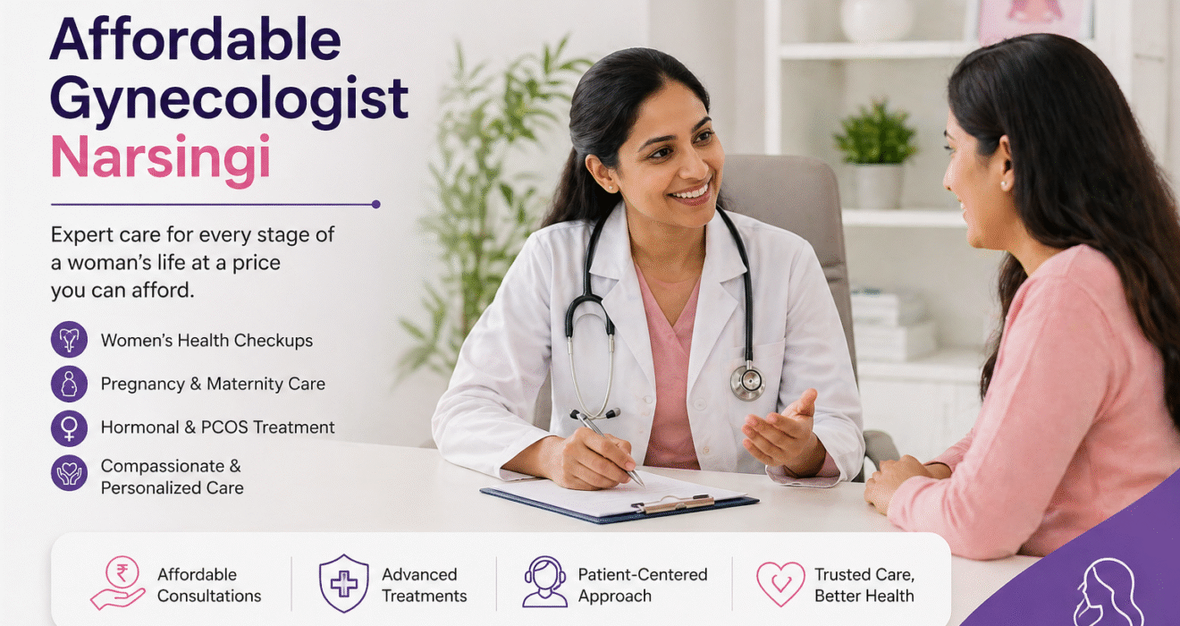affordable gynecologist narsingi consultation for women health care